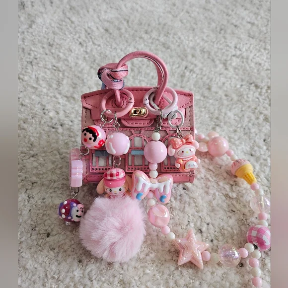 SOLD!! Mini Birkin Bag Charm - Picture 3 of 7